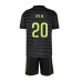 Cheap Real Madrid Vinicius Junior #20 Third Football Kit Children 2022-23 Short Sleeve (+ pants)